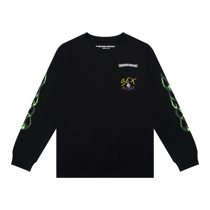 Chrome Hearts T-shirt Sweat-shirt Homme Manches Longues K8004