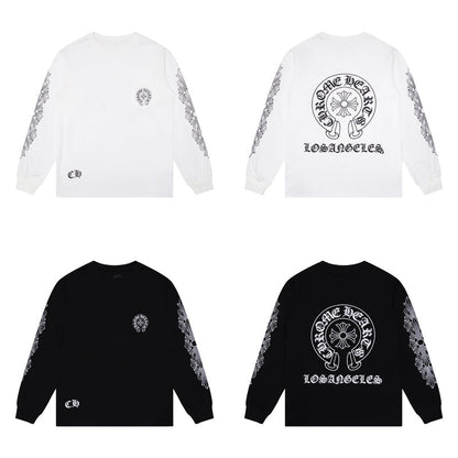 Chrome Hearts Homme T-shirt manches longues Sweatshirt K8008