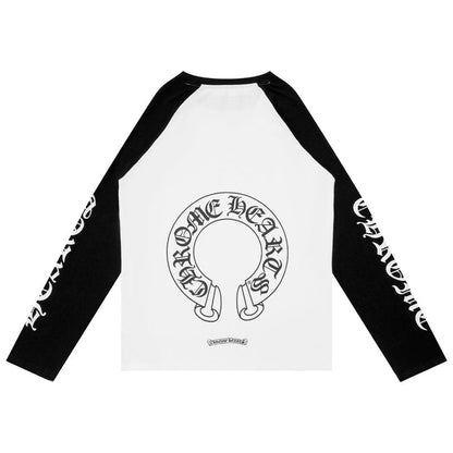Chrome Hearts Herren Langarm-T-Shirt Sweatshirt K9004