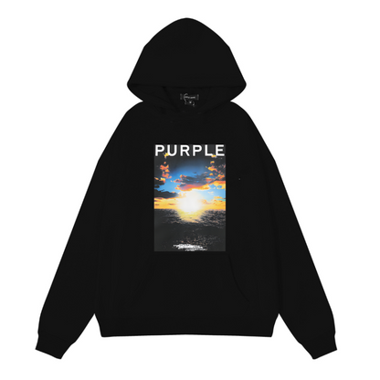Nouveau sweat à capuche violet 982