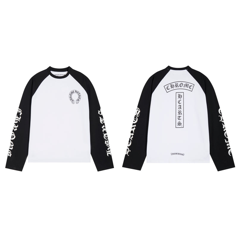 Chrome Hearts Herren Langarm-T-Shirt Sweatshirt K9003