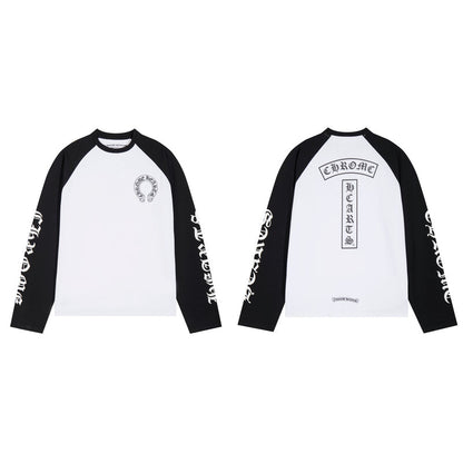Chrome Hearts Herren Langarm-T-Shirt Sweatshirt K9003