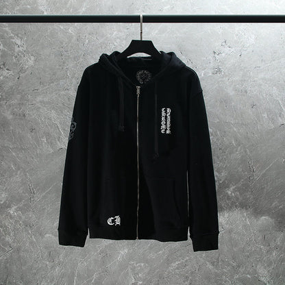 Chrome Hearts Zip-Up Hoodie K5006