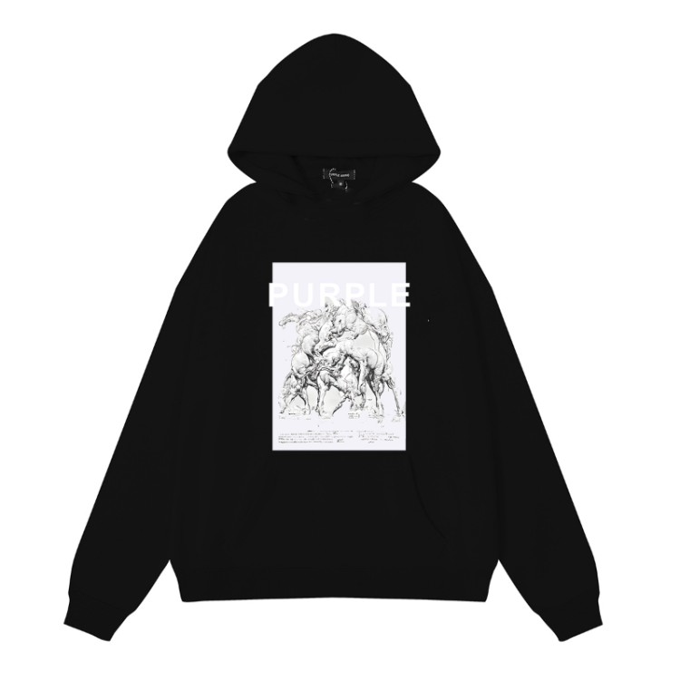 Nouveau sweat à capuche violet 985