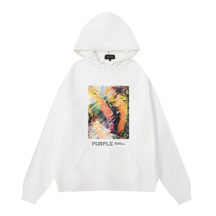Lila neuer Hoodie 986