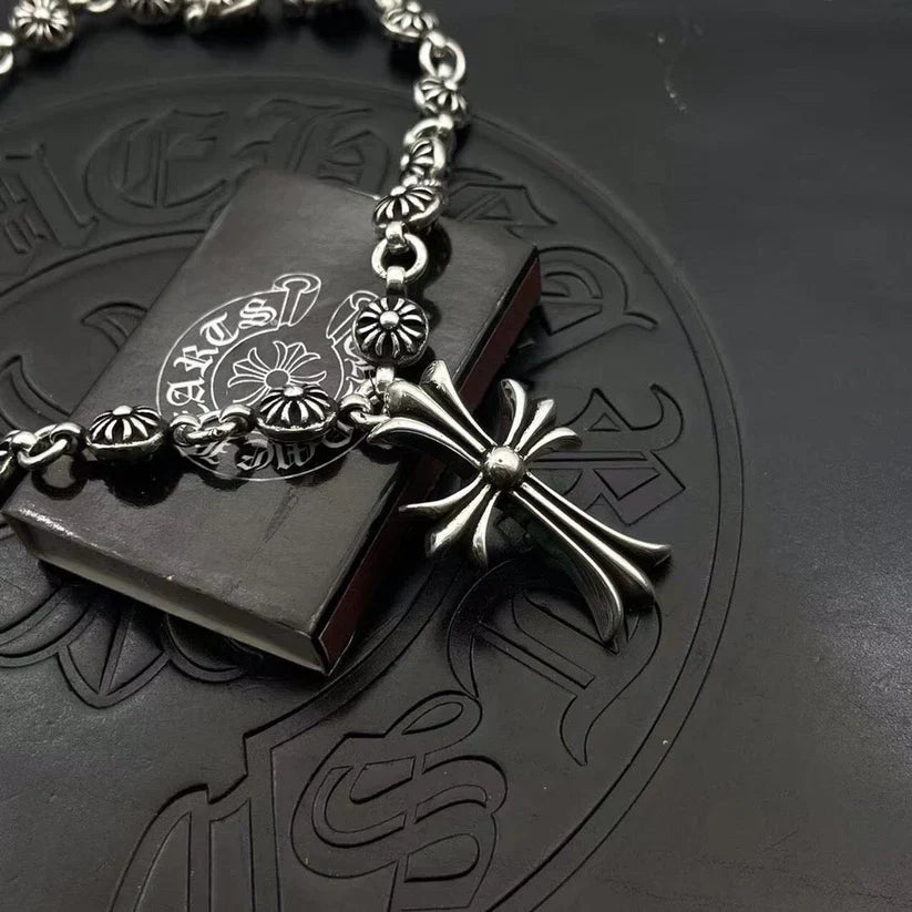Chrome Hearts LOGO HALSKETTE -9
