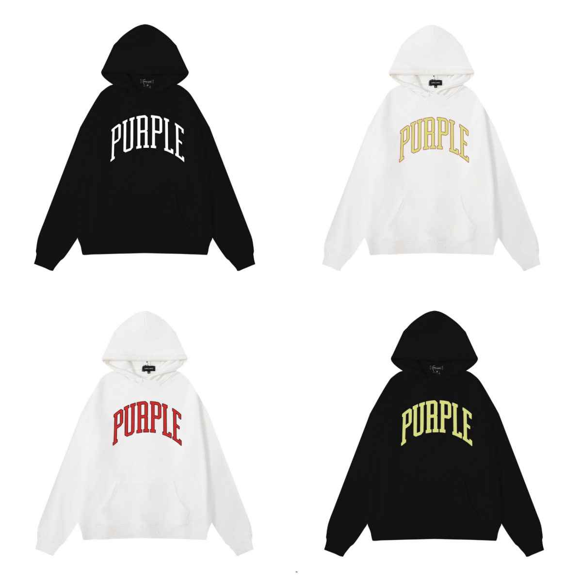 Lila neuer Hoodie 984