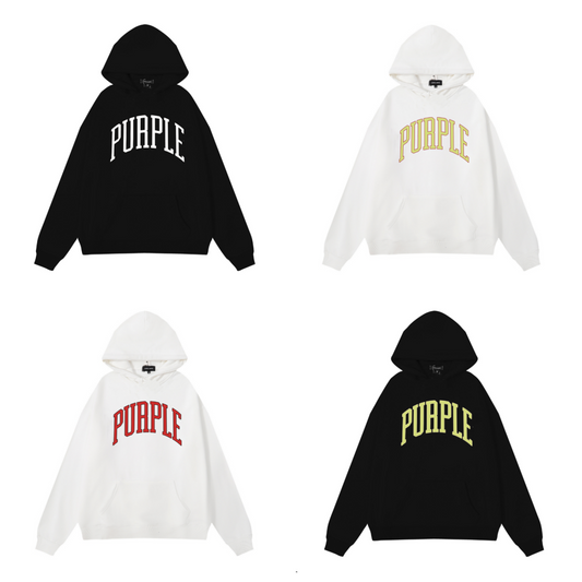 Lila neuer Hoodie 984