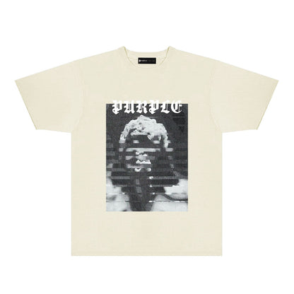 Lila neues T-Shirt PUR120#