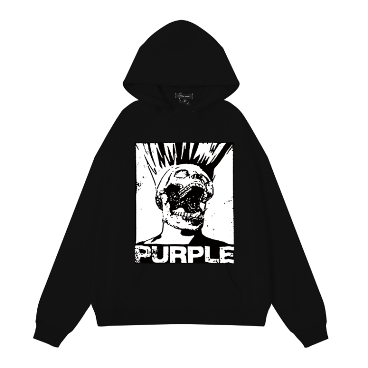 Nouveau sweat à capuche violet 996