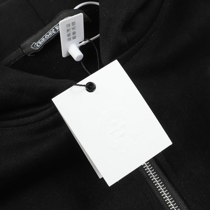 Chrome Hearts Kapuzenjacke mit Reißverschluss