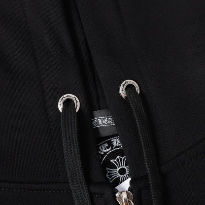Chrome Hearts Kapuzenjacke mit Reißverschluss 9821