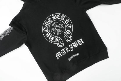 Sweat à capuche zippé Chrome Hearts M8515