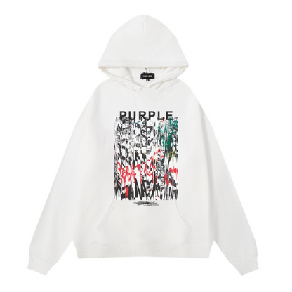Lila Neuer Kapuzenpulli 980