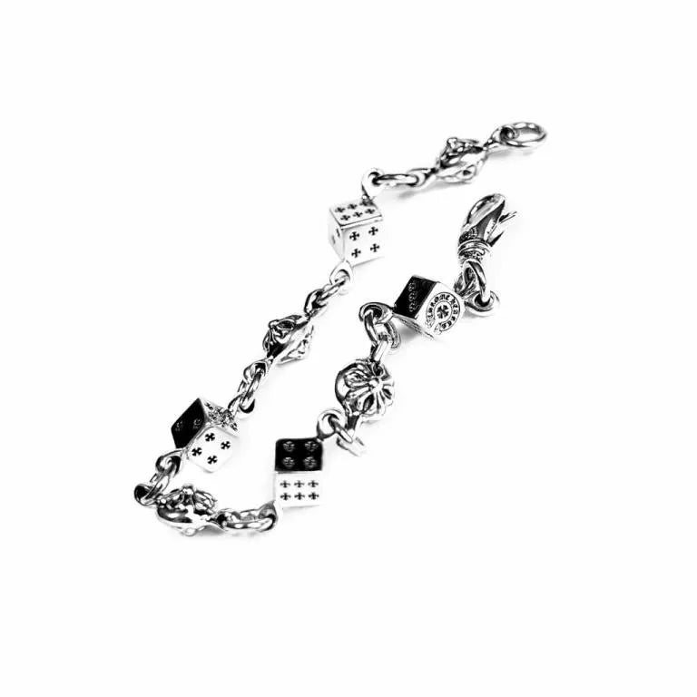 Chrome Hearts DICE AND CROSSBALL ARMBAND -4