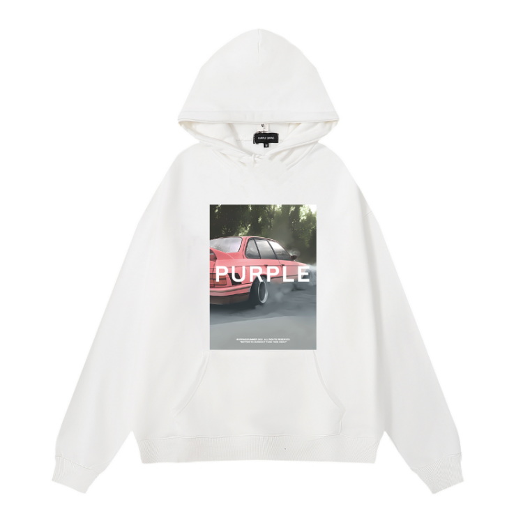Nouveau sweat à capuche violet 985