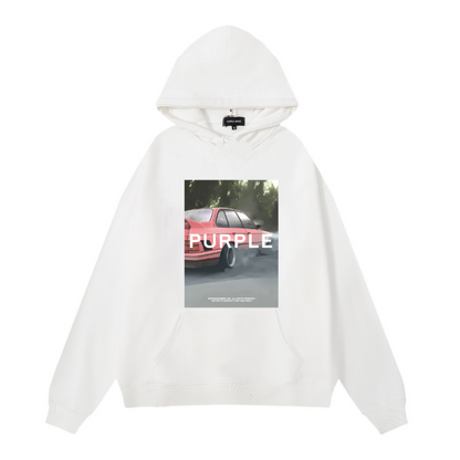 Nouveau sweat à capuche violet 985