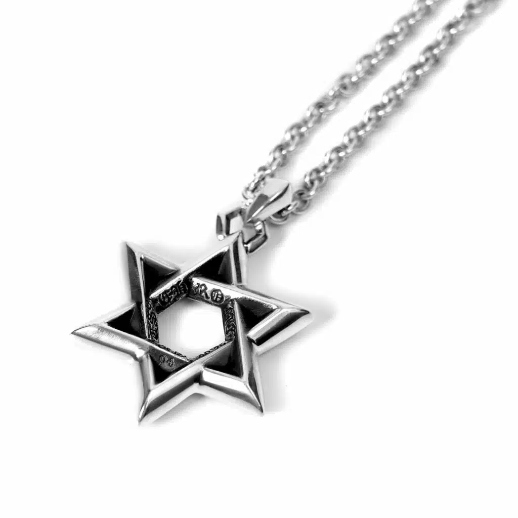 Chrome Hearts GROSSER DAVIDSTERN-ANHÄNGER
