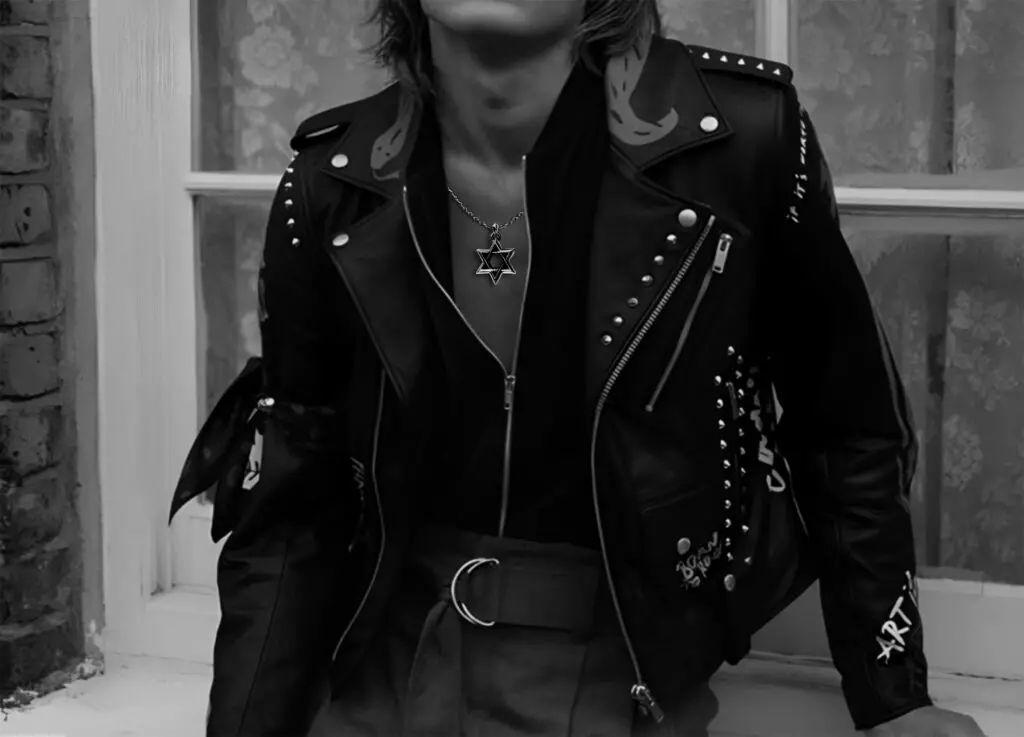 Chrome Hearts GROSSER DAVIDSTERN-ANHÄNGER