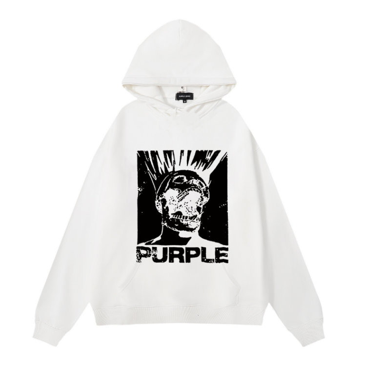 Nouveau sweat à capuche violet 996