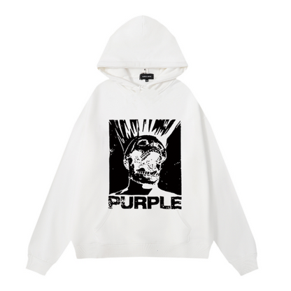 Nouveau sweat à capuche violet 996