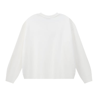 Sweat-shirt homme à manches longues violet 1121