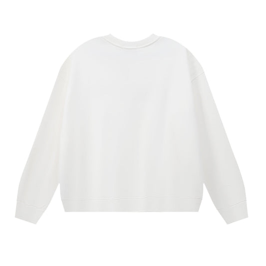 Sweat-shirt homme à manches longues violet 1121