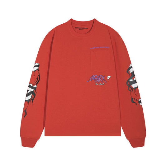 Chrome Hearts Men's Long-Sleeve T-shirt Sweatshirt K8015