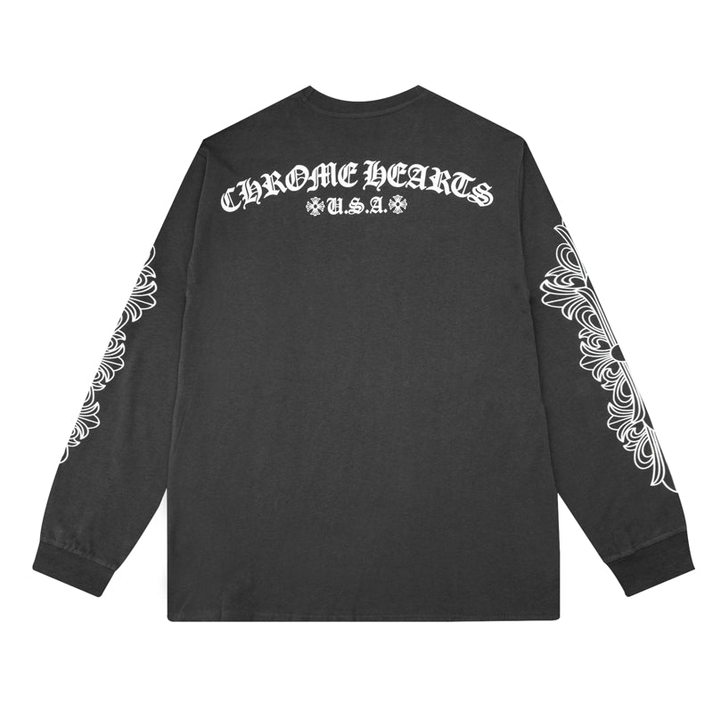 T-shirt manches longues homme Chrome Hearts Sweatshirt K8005