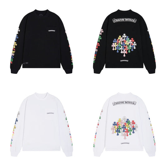 T-shirt manches longues homme Chrome Hearts Sweat-shirt K8015