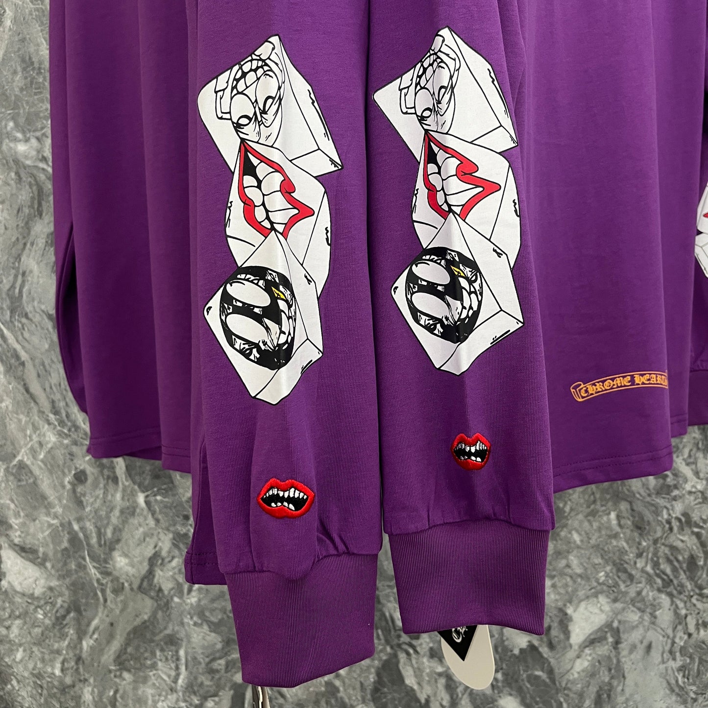 Chrome Hearts Langarm-T-Shirt Sweatshirt K8023