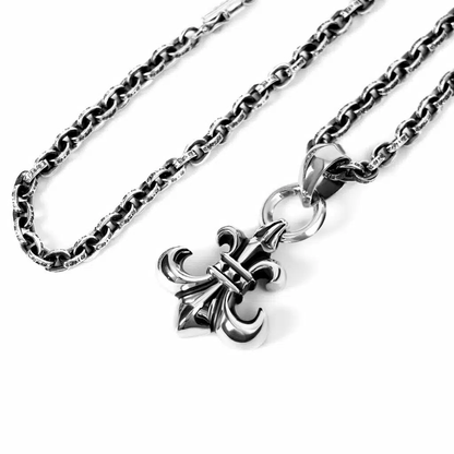 Chrome Hearts BS FLEUR ANHÄNGER MIT KAUSCHE