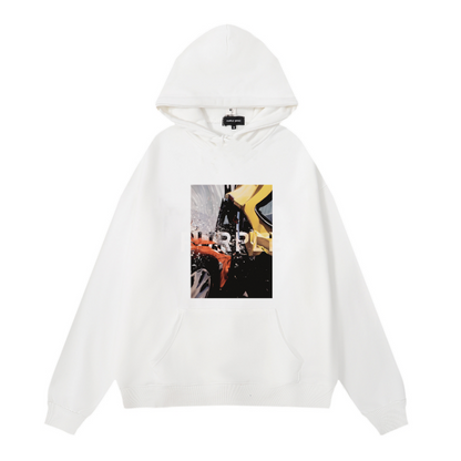 Nouveau sweat à capuche violet 982