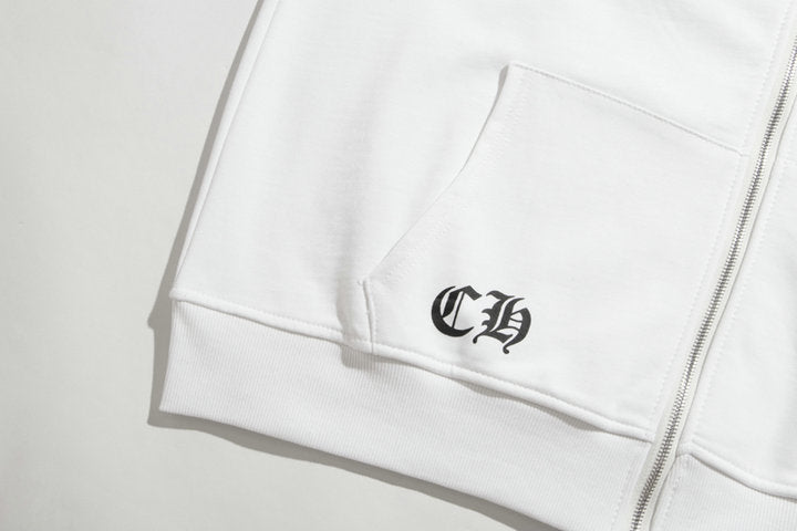 Chrome Hearts Sweat à capuche zippé K5009