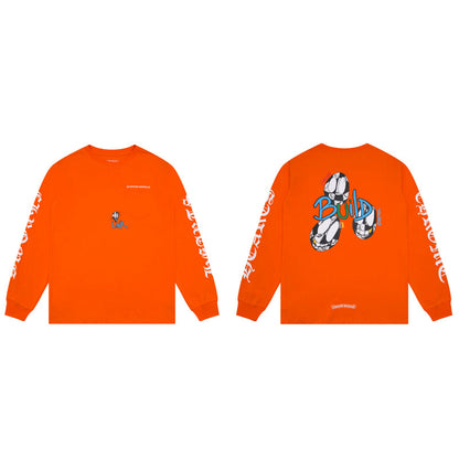 T-shirt à manches longues et sweat-shirt pour homme Chrome Hearts K8012