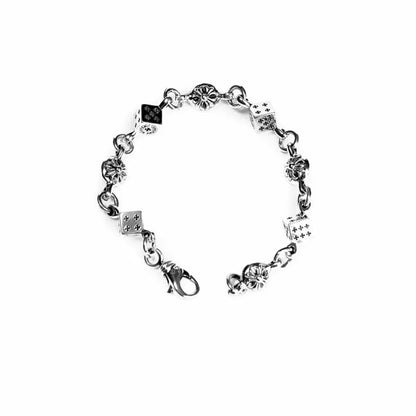 Chrome Hearts DICE AND CROSSBALL ARMBAND -4