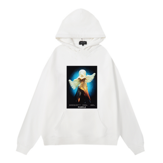 Lila Neuer Hoodie 1001