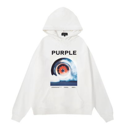 Lila neuer Kapuzenpullover 999