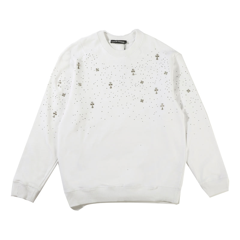 Chrome Hearts Herren Langarm-T-Shirt Sweatshirt
