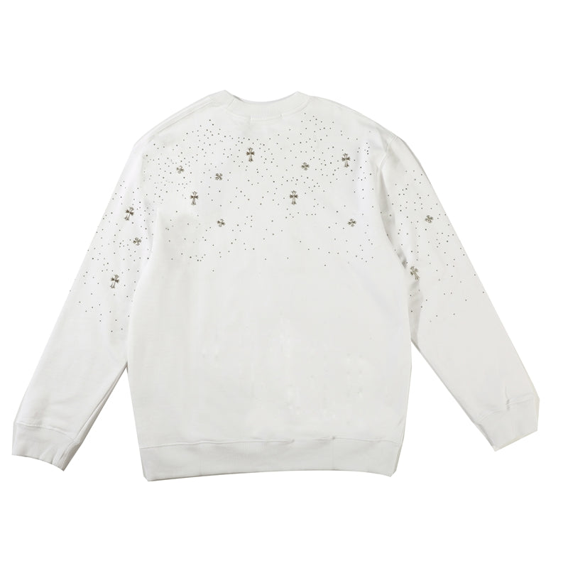 Chrome Hearts Herren Langarm-T-Shirt Sweatshirt