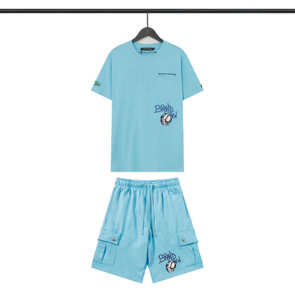 Ensemble short et t-shirt Chrome Hearts
