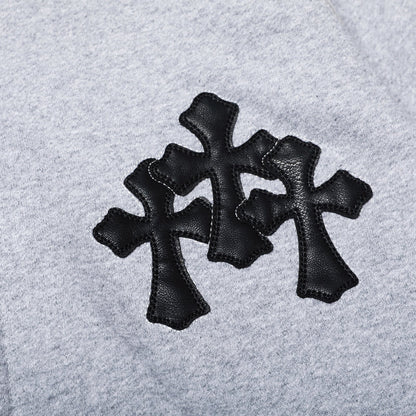 Sweat à capuche zippé Chrome Hearts 8652