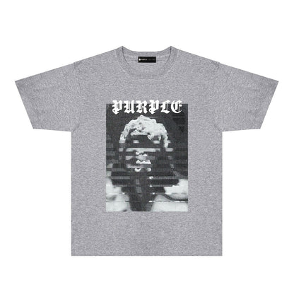 Lila neues T-Shirt PUR120#