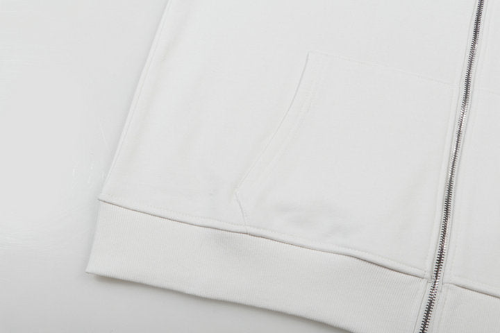 Chrome Hearts Kapuzenpullover mit Reißverschluss K5012