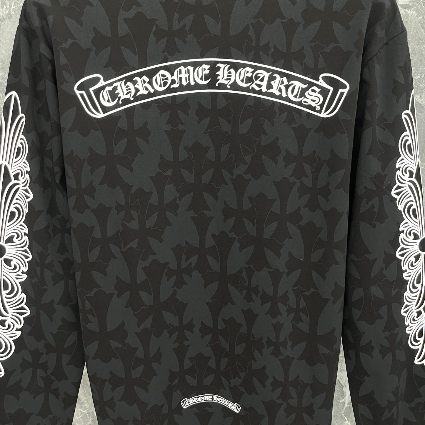 Chrome Hearts Herren Langarm T-Shirt Sweatshirt K9019