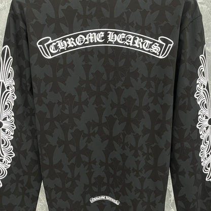 Chrome Hearts Herren Langarm T-Shirt Sweatshirt K9019
