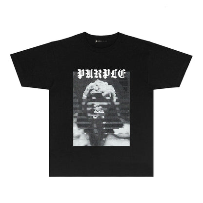 Lila neues T-Shirt PUR120#
