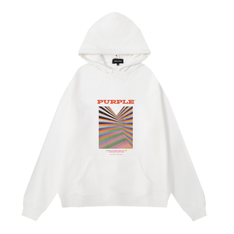 Lila Neuer Kapuzenpullover 987