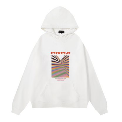 Lila Neuer Kapuzenpullover 987