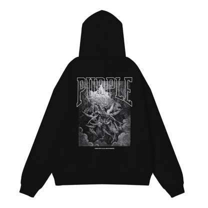 Lila neuer Kapuzenpulli 998